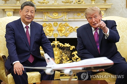 시진핑 중국 국가주석과 도널드 트럼프 미국 대통령