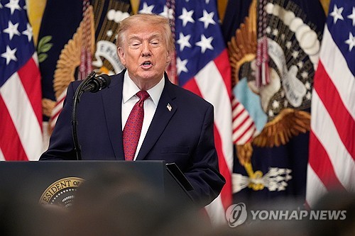 도널드 트럼프 미국 대통령