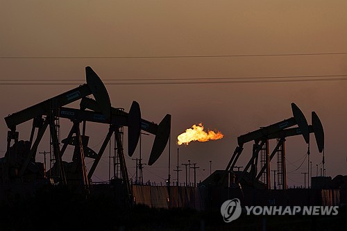 미국 텍사스주 퍼미안 분지 시추시설