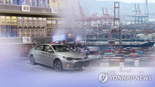 日 7월 무역수지 6천218억엔 적자(상보)_이윤구