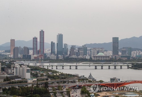 여의도 전경, 여의도 증권가 모습