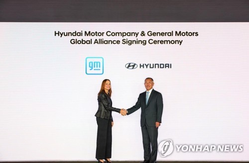 현대차, 'GM 협력' 선구안…美 관세 리스크 완화_최정우