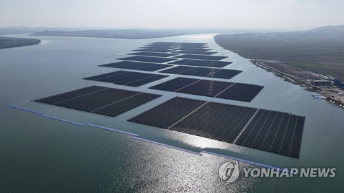 대호호 수상 태양광 발전소