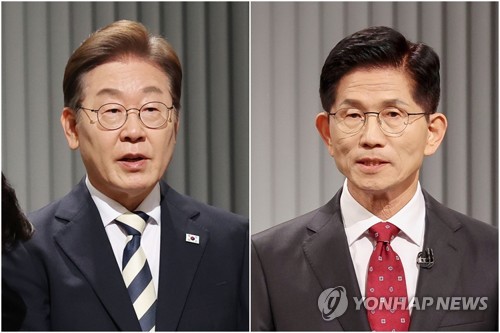 파기환송 발언 충돌…김문수 "사법농단"·이재명 "팩트 봐라"_황남경