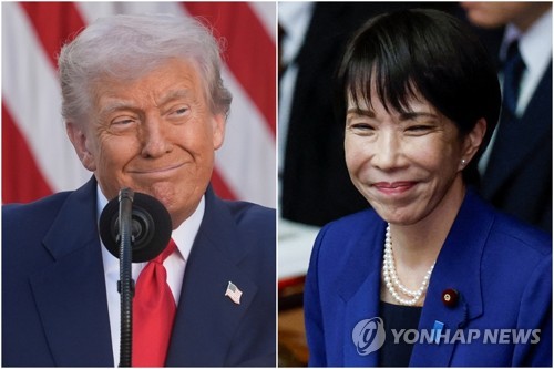 트럼프, 다카이치와 첫 정상회담…"미·일 동맹 황금시대 열자"(상보)_김지연