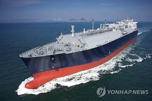 삼성중공업이 건조한 LNG 운반선