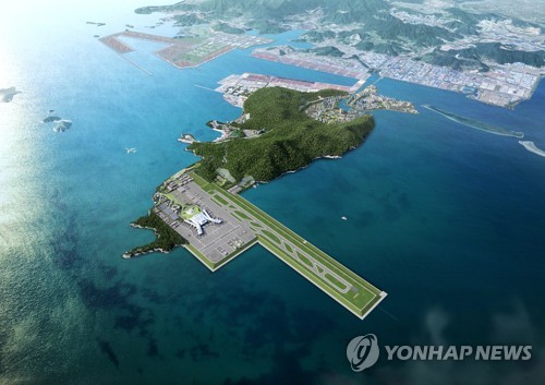 가덕도신공항 조감도