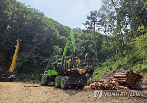 목재 수확 장비