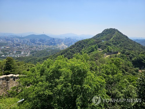 서울 북악산