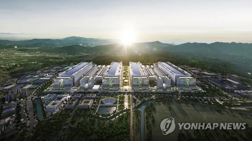 용인 반도체 클러스터 조감도