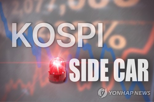 코스피 사이드카 발동 (PG)
