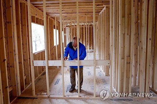 미국 주택 건설 현장
