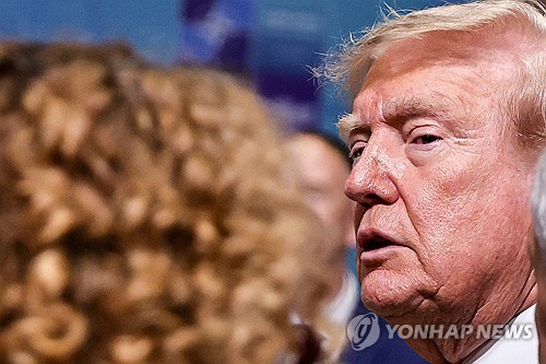 도널드 트럼프 미국 대통령