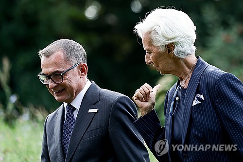나겔 총재와 크리스틴 라가르드 ECB 총재