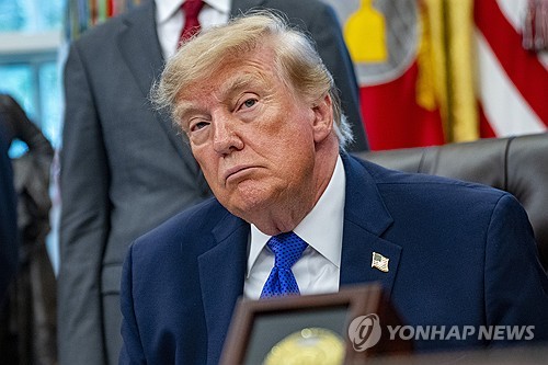 도널드 트럼프 미국 대통령