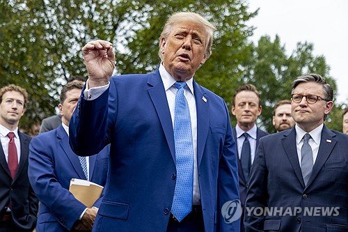 도널드 트럼프 미국 대통령.