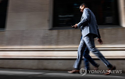 뉴욕증권거래소 앞