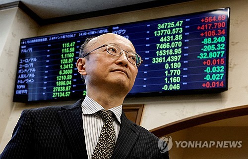 日 재무관 "엔화 일방적 움직임 우려…모든 수단 스탠바이"(상보)_문정현