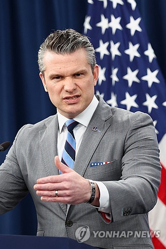 피트 헤그세스 미국 국방장관