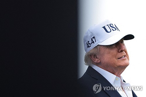 도널드 트럼프 미국 대통령