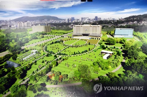 (서울=연합뉴스) 윤석열 대통령 당선인이 20일 오전 서울 종로구 삼청동 대통령직인수위원회 회견장에서 대통령실 용산 이전과 관련해 기자회견을 하고 있다. 2022.3.20 [국회사진기자단] uwg806@yna.co.kr