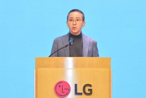 인사말 하는 권영수 당시 LG에너지솔루션 부회장