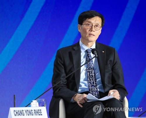 (서울=연합뉴스) 이창용 한국은행 총재가 3일 인천 연수구 송도 컨벤시아에서 열린 제56차 아시아개발은행(ADB) 연차총회 '거버너 세미나(Governors' Seminar)'에 참석하고 있다. 2023.5.3 [한국은행 제공. 재판매 및 DB 금지] photo@yna.co.kr