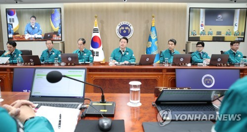 (서울=연합뉴스) 진성철 기자 = 윤석열 대통령이 18일 서울 용산 대통령실 청사에서 열린 국무회의에서 발언하고 있다. 2023.7.18 [대통령실통신사진기자단] zjin@yna.co.kr