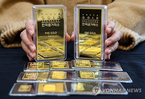 [뉴욕 금가격] 안전 선호 심리 후퇴에 하락_임하람