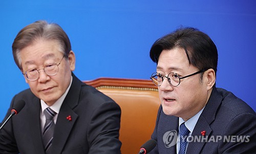 홍익표 "예산안 최종 합의 마무리 아직…오전 중 노력"_한종화