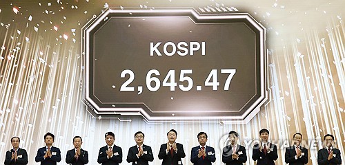 [증권가 이모저모] "용처럼 비상하기를"…삼엄한 경비 속 '금빛' 증시 개장식_한상민