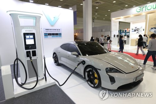 채비 전기차 충전기