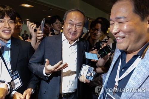 이천포럼 참석하는 이석희 SK온 사장