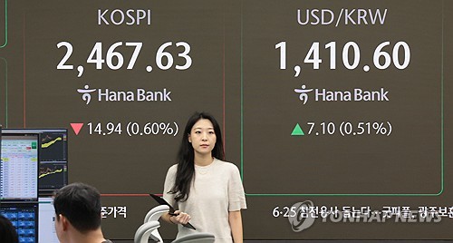 코스피 0.5% 하락 출발…트럼프 트레이드 여파 주목_한상민