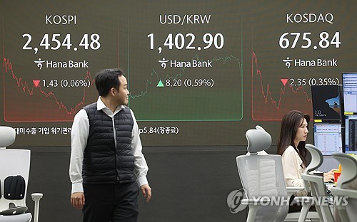 韓성장률 우려에 힘받는 원화약세 전망…달러-원 어디로_정선영