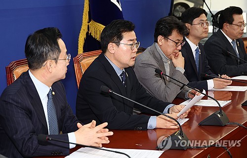 민주 "韓대행 탄핵안 즉시 발의…내일 표결 처리"_한종화