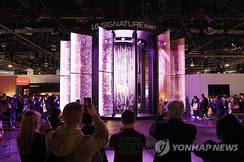 CES 2025 LG전자 전시관