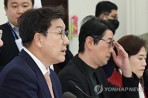 권성동 "자체 비상계엄특검법 발의…野 특검법 막을 것"_한종화