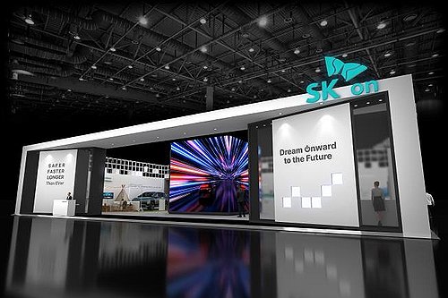 SK온 '인터배터리 2025' 부스