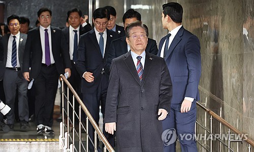 이재명 "검찰 산수 잘못했다고 尹 헌정질서 파괴 없어지지 않아"_한종화