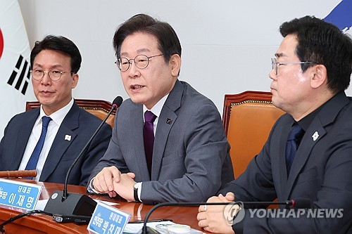 이재명 "추경 신속히 해야…충분히 협의, 고집 않겠다"_정지서