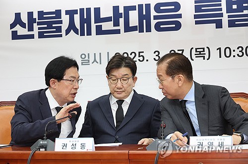 여야, 산불 사태 대응 '재난예비비' 충돌…추경 핵심 이슈 부상_정지서