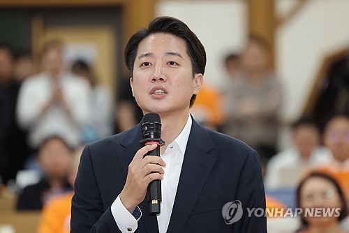 소감 밝히는 이준석 후보
