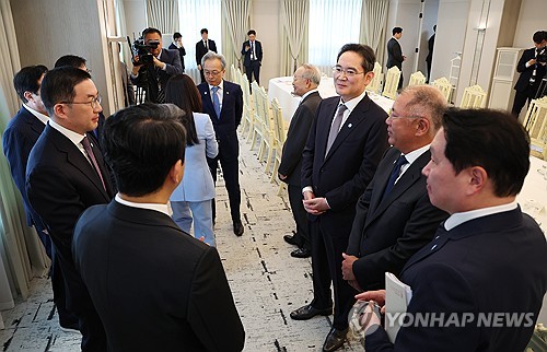 4대 그룹 총수들