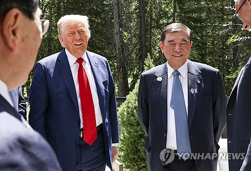 日 이시바 "미·일 관세 협상 언제 타결될 수 있을지 미지수"(상보)_정윤교