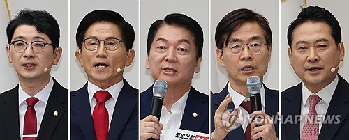 국힘 당권 주자들 "민주당 대항할 강한 야당·혁신 최우선" 일성_온다예