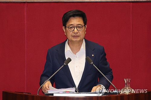 김장겸 의원, 방송문화진흥회법에 대한 무제한 토론