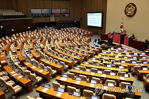 與, 오늘부터 쟁점법안 처리 속도전…국힘 '필버' 맞대응_온다예