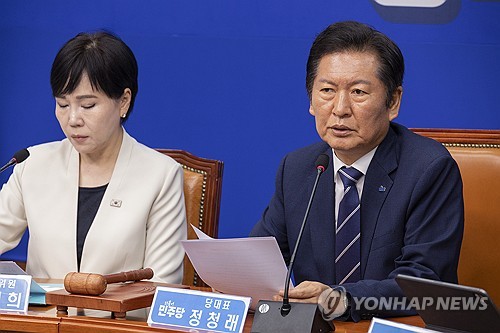 정청래 "국민의힘, 상식적이고 정상적인 정당으로 돌아와 주길"_황남경