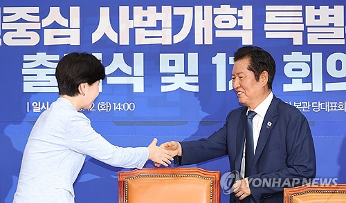 정청래 "인원 줄여달란 국가조직 없어…대법관 증원은 국민 상식"_황남경